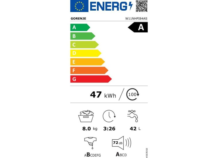 ΠΛΥΝΤΗΡΙΟ ΡΟΥΧΩΝ 8kg W11NHPI84AS - 20012961 ΠΛΥΝΤΗΡΙΟ ΡΟΥΧΩΝ 8kg W11NHPI84AS - 20012961