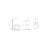 ΛΕΚΑΝΗ NIOVI RIMLESS ΠΣ 615x350x800