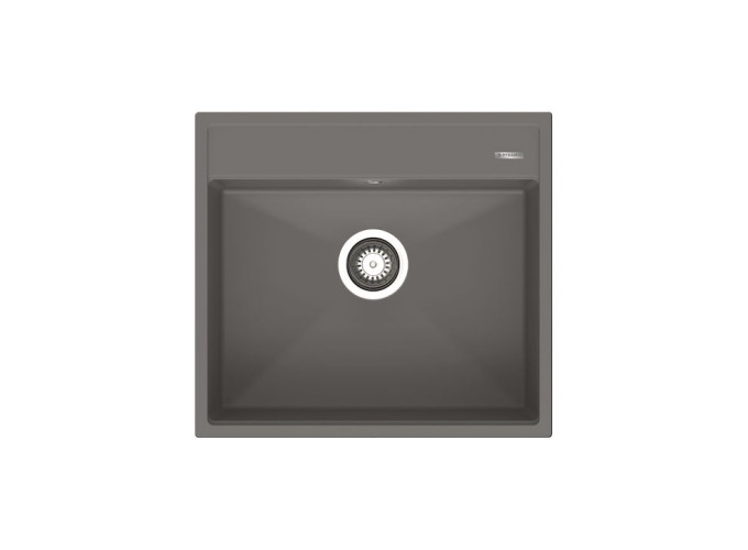 ΝΕΡΟΧΥΤΗΣ PYRAGRANITE ITHAKA 56x51 1B  IRON GREY