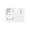 ΝΕΡΟΧΥΤΗΣ PYRAGRANITE ITHAKA 56x51 1B IRON GREY ΝΕΡΟΧΥΤΗΣ PYRAGRANITE ITHAKA 56x51 1B IRON GREY