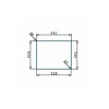 ΓΟΥΡΝΑ LUME 50Χ40Χ20 R25 (20) SQ123 RCOF FM C,V ΓΟΥΡΝΑ LUME 50Χ40Χ20 R25 (20) SQ123 RCOF FM C,V