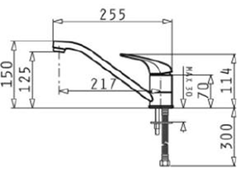 ΜΠΑΤΑΡΙΑ ΚΟΥΖΙΝΑΣ ACCEL PYRAMIS (090914801)