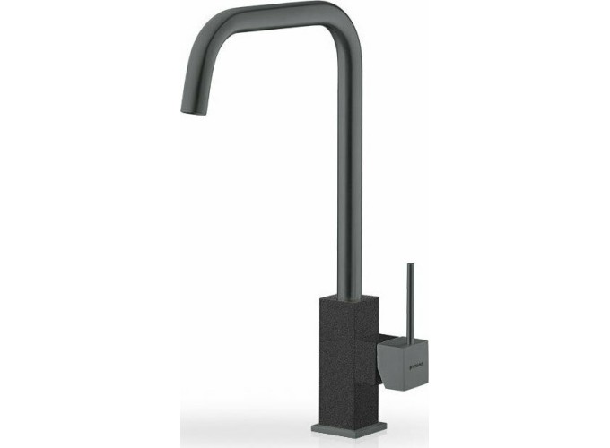 ΜΠΑΤΑΡΙΑ ΚΟΥΖΙΝΑΣ ADELITA PVD GUN METAL + PEARL BLACK ΑΝΟΞ. ΑΤΣΑΛΙ