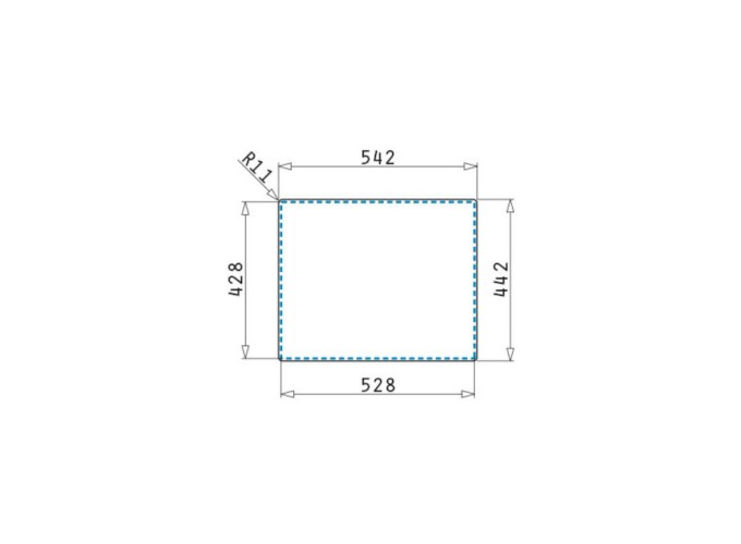 ΓΟΥΡΝΑ ASTRIS COLORA GUN METAL 40x40x20 1B R12 (20) O92 GOF FM C,V