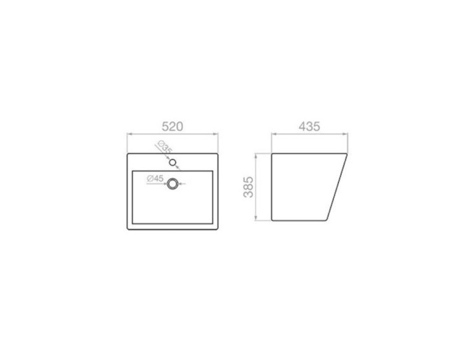 ΝΙΠΤΗΡΑΣ NIOVI ΚΡΕΜΑΣΤΟΣ ΕΠΙΤΟΙΧΙΟΣ 520*435*385