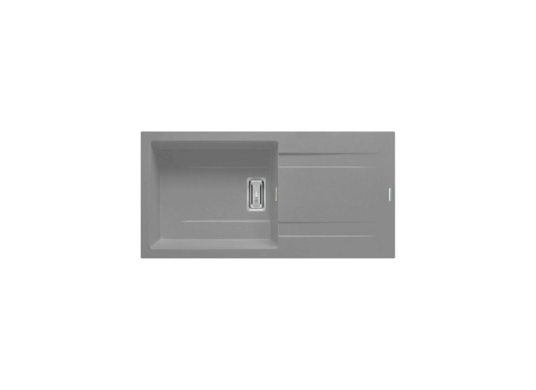 ΝΕΡΟΧΥΤΗΣ PYRAGRANITE KARTESIO 100x50 1B 1D PLUS INDUSTRIAL GREY ΝΕΡΟΧΥΤΗΣ PYRAGRANITE KARTESIO 100x50 1B 1D PLUS INDUSTRIAL GREY