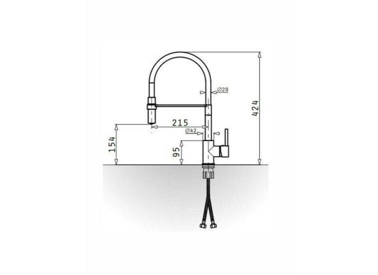 ΜΠΑΤΑΡΙΑ ΚΟΥΖΙΝΑΣ SERINA BLACK RUBBER ΜΠΑΤΑΡΙΑ ΚΟΥΖΙΝΑΣ SERINA BLACK RUBBER