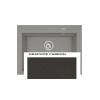 ΝΕΡΟΧΥΤΗΣ PYRAGRANITE SIROS 67x51,5 1B GRAPHITE CARBON ΝΕΡΟΧΥΤΗΣ PYRAGRANITE SIROS 67x51,5 1B GRAPHITE CARBON