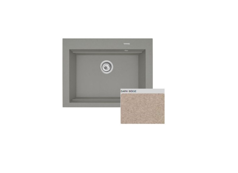 ΝΕΡΟΧΥΤΗΣ PYRAGRANITE SIROS 67x51,5 1B DARK BEIGE ΝΕΡΟΧΥΤΗΣ PYRAGRANITE SIROS 67x51,5 1B DARK BEIGE