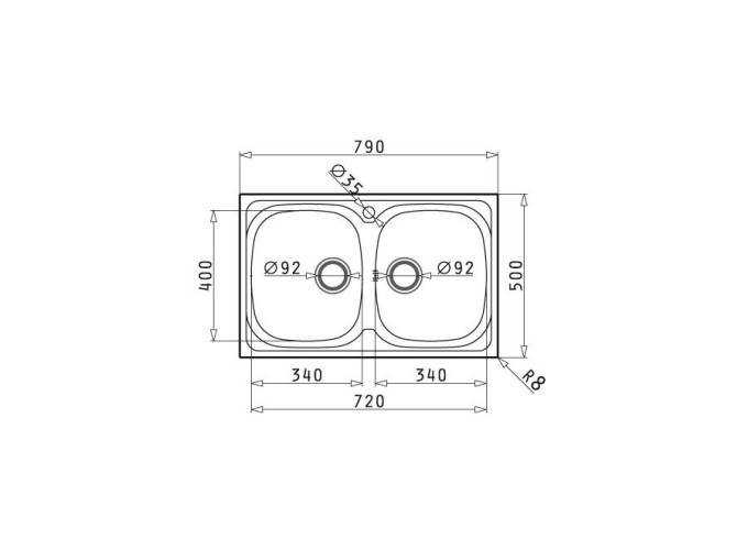 ΝΕΡΟΧΥΤΗΣ SPARTA 79X50 2Β 1TH O92 GOF MNB