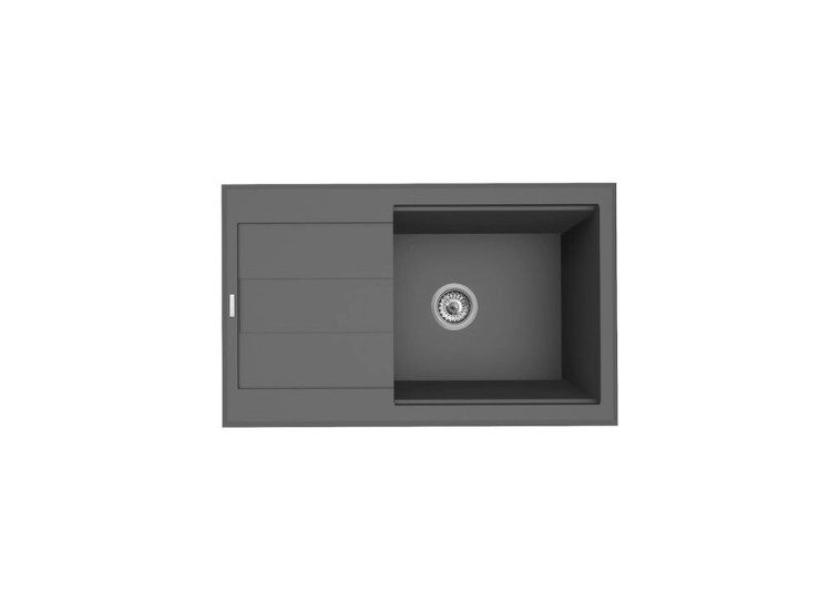 ΝΕΡΟΧΥΤΗΣ PYRAGRANITE SPARTA PLUS LUX 78x48 1B 1D GRAPHITE CARBON ΝΕΡΟΧΥΤΗΣ PYRAGRANITE SPARTA PLUS LUX 78x48 1B 1D GRAPHITE CARBON