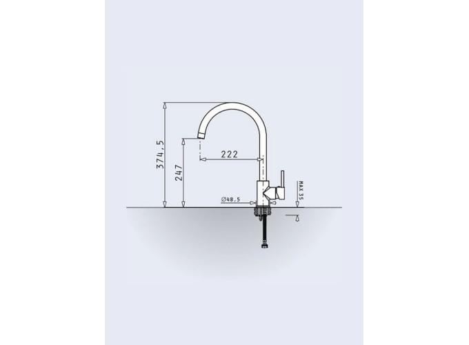 ΜΠΑΤΑΡΙΑ ΚΟΥΖΙΝΑΣ SPICATO ΧΡΩΜΕ ECOLINE