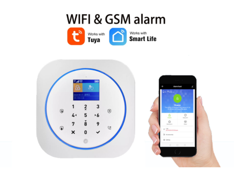 Ασύρματος συναγερμός wifi Smart Home Alarm Security System WiFi ,GSM, Tuya smart με app για κινητό Ασύρματος συναγερμός wifi Smart Home Alarm Security System WiFi ,GSM, Tuya smart με app για κινητό