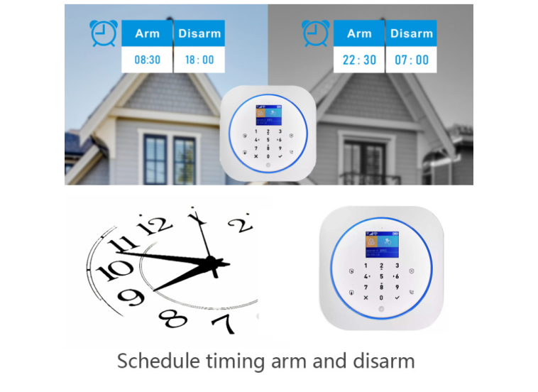 Ασύρματος συναγερμός wifi Smart Home Alarm Security System WiFi ,GSM, Tuya smart με app για κινητό Ασύρματος συναγερμός wifi Smart Home Alarm Security System WiFi ,GSM, Tuya smart με app για κινητό