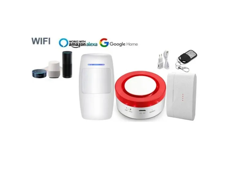 Ασύρματο Σετ συναγερμού WIFI - TUYA Ασύρματο Σετ συναγερμού WIFI - TUYA