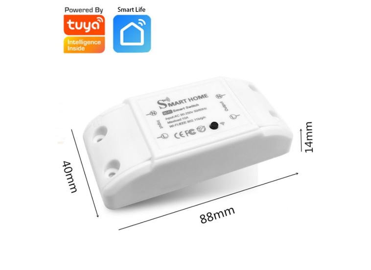 ΑΣΥΡΜΑΤΟΣ ΔΙΑΚΟΠΤΗΣ on/off WIFI - TUYA 220V ΑΣΥΡΜΑΤΟΣ ΔΙΑΚΟΠΤΗΣ on/off WIFI - TUYA 220V