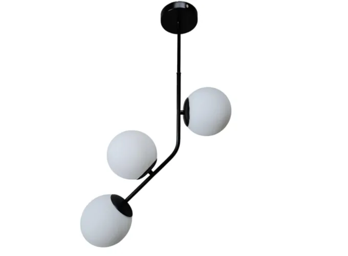 Κρεμαστό φωτιστικό οροφής με 3 μπάλες και λάμπα g9 serenity 63