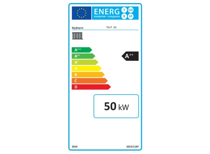Λέβητας Πέλλετ, 50 kw, Thalia Plus, Mytherm