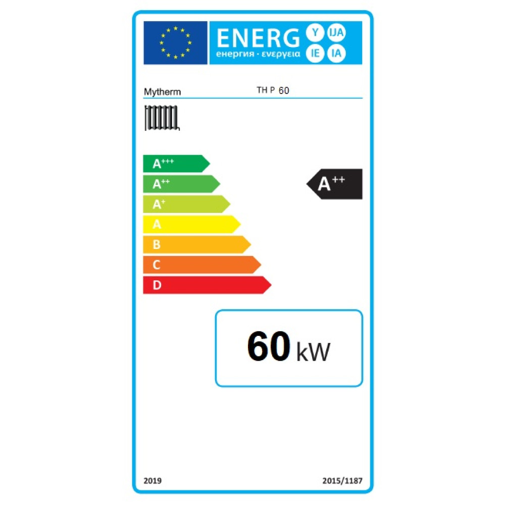 Λέβητας Πέλλετ, 60 kw, Thalia Plus, Mytherm