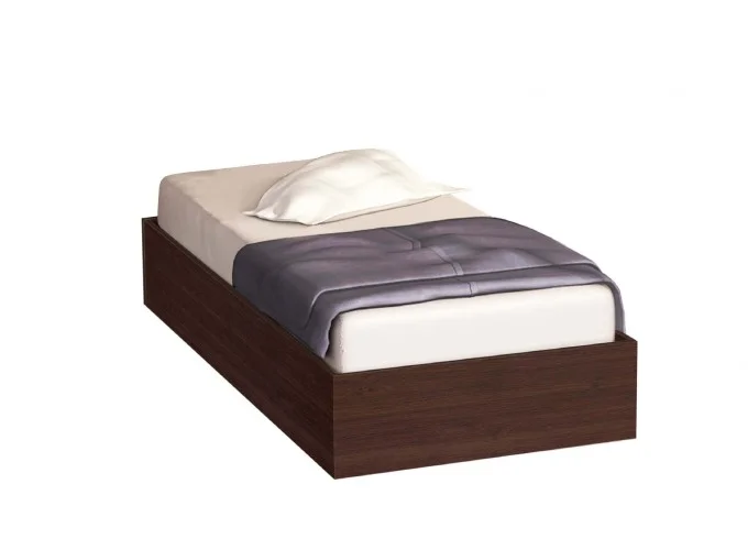 Κρεβάτι ξύλινο High, Βέγγε, 90/200, Genomax