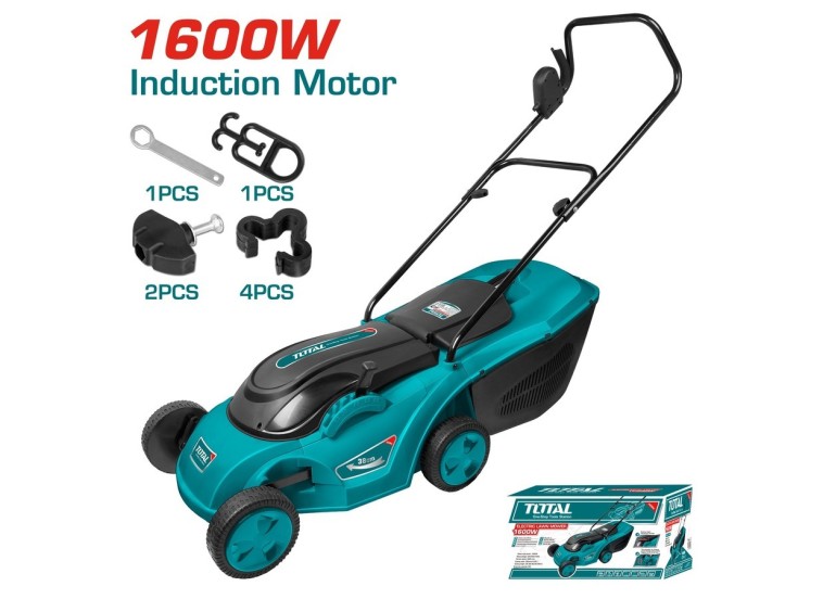 Ηλεκτρική μηχανή γκαζόν, 1600W TGT 616151 Total Ηλεκτρική μηχανή γκαζόν, 1600W TGT 616151 Total