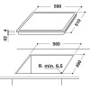 Εντοιχιζόμενη Κεραμική Εστία Hotpoint-Ariston HR 603X/1