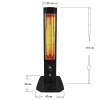 Θερμάστρα Χαλαζία Crown CMH-2300 Θερμάστρα Χαλαζία Crown CMH-2300