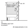 Εντοιχιζόμενη Κεραμική Εστία Bosch PUE611BB5E Εντοιχιζόμενη Κεραμική Εστία Bosch PUE611BB5E