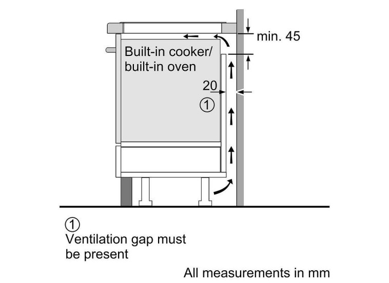 Εντοιχιζόμενη Κεραμική Εστία Bosch PUC611AA5E Εντοιχιζόμενη Κεραμική Εστία Bosch PUC611AA5E