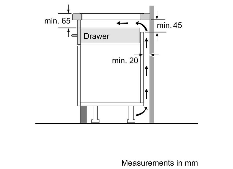 Εντοιχιζόμενη Κεραμική Εστία Bosch PUC611AA5E Εντοιχιζόμενη Κεραμική Εστία Bosch PUC611AA5E