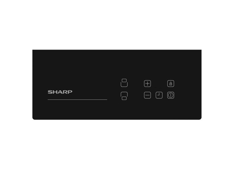 Εντοιχιζόμενη Κεραμική Εστία Sharp KH-3V19NT0K-EU Εντοιχιζόμενη Κεραμική Εστία Sharp KH-3V19NT0K-EU