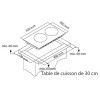 Εντοιχιζόμενη Κεραμική Εστία Hotpoint-Ariston HRD 5030 B
