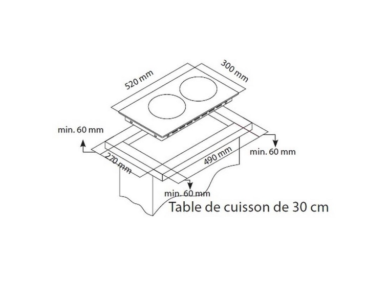 Εντοιχιζόμενη Κεραμική Εστία Hotpoint-Ariston HRD 5030 B Εντοιχιζόμενη Κεραμική Εστία Hotpoint-Ariston HRD 5030 B