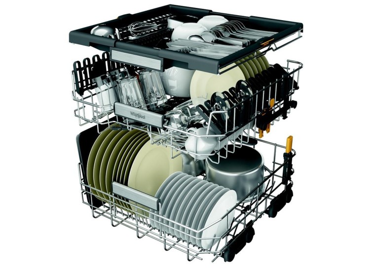 Εντοιχιζόμενο Πλυντήριο Πιάτων Whirlpool MaxiSpace W7I HT 40 T Εντοιχιζόμενο Πλυντήριο Πιάτων Whirlpool MaxiSpace W7I HT 40 T