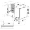 Εντοιχιζόμενο Πλυντήριο Πιάτων Whirlpool MaxiSpace W7I HT 40 T