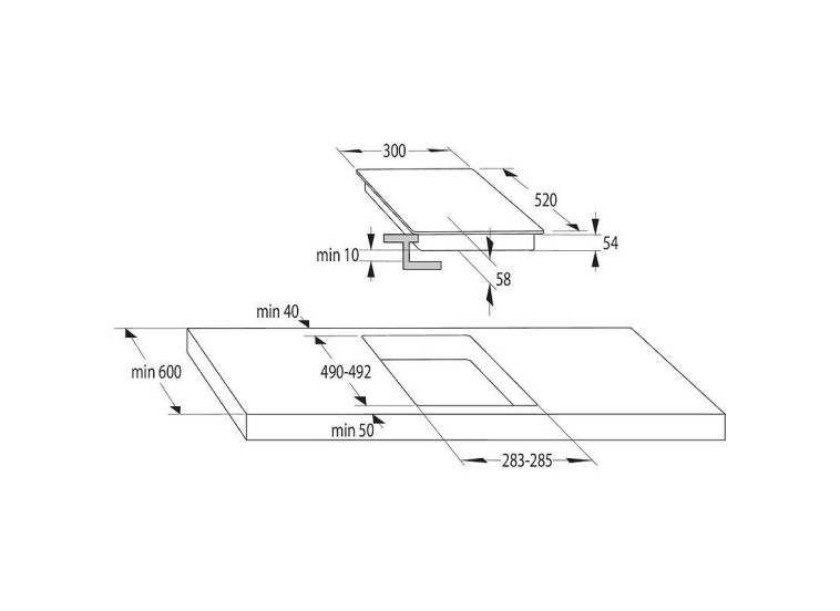 Built-in Ceramic Hob Gorenje GI3201BC Built-in Ceramic Hob Gorenje GI3201BC