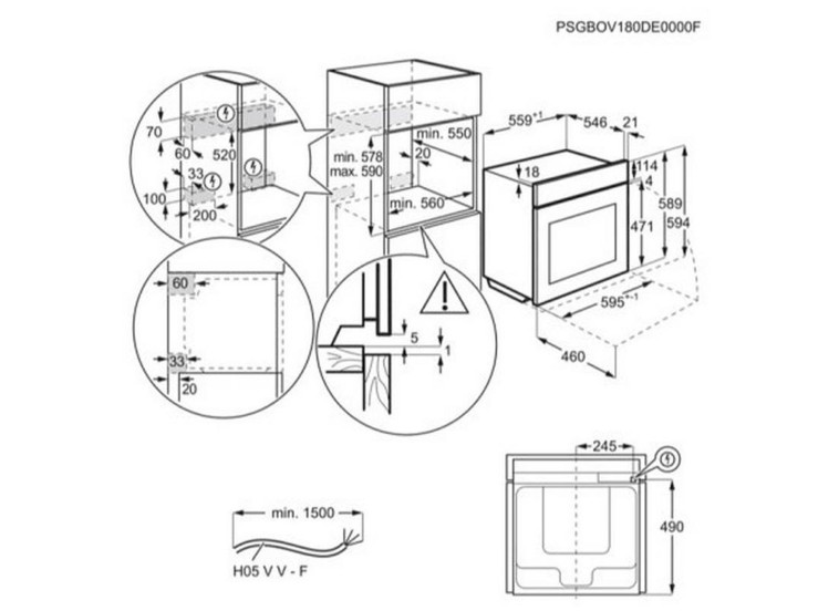 Εντοιχιζόμενος Φούρνος AEG BPS351161M Εντοιχιζόμενος Φούρνος AEG BPS351161M