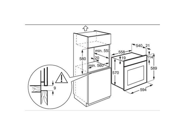 Εντοιχιζόμενος Φούρνος Electrolux EOD5H70BX Εντοιχιζόμενος Φούρνος Electrolux EOD5H70BX
