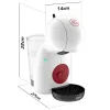 Καφετιέρα Espresso με Κάψουλα Krups Dolce Gusto KP1A3110 PICCOLO XS BLK/ANTR Καφετιέρα Espresso με Κάψουλα Krups Dolce Gusto KP1A3110 PICCOLO XS BLK/ANTR