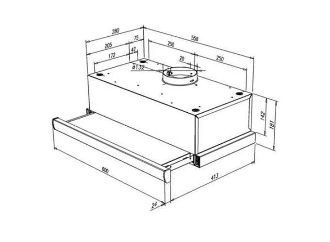 Εντοιχιζόμενος Απορροφητήρας Teka TL 6420.2 Е.357.1.ИН