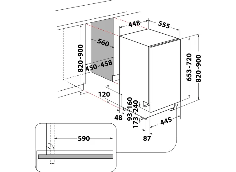 Εντοιχιζόμενο Πλυντήριο Πιάτων Hotpoint-Ariston HI9E 2B19 Εντοιχιζόμενο Πλυντήριο Πιάτων Hotpoint-Ariston HI9E 2B19
