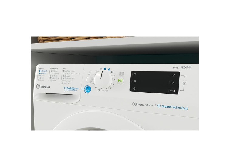 Πλυντήριο Ρούχων Indesit BWE 81295X WV EE Πλυντήριο Ρούχων Indesit BWE 81295X WV EE