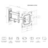 Βάσεις Στήριξης Τηλεόρασης Τοίχου Crown WM30K2343TL Βάσεις Στήριξης Τηλεόρασης Τοίχου Crown WM30K2343TL