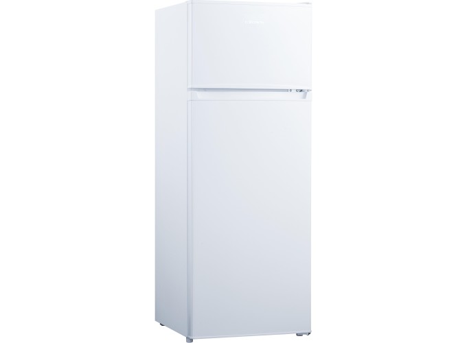 Δίπορτο Ψυγείο DF241EWH , 206lt Υ143xΠ55xΒ55εκ  Λευκό Crown 