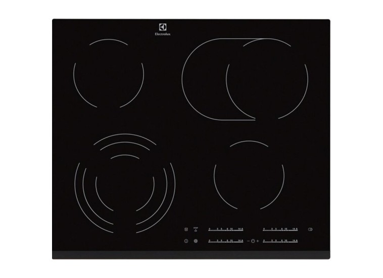 Εντοιχιζόμενη Κεραμική Εστία Electrolux EHF6547FXK