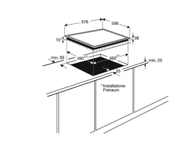 Built-in Ceramic Hob AEG HK634021XB Built-in Ceramic Hob AEG HK634021XB