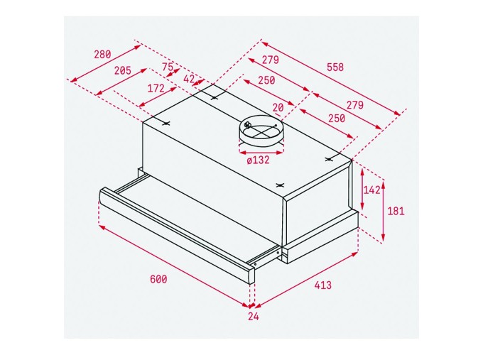 Εντοιχιζόμενος Απορροφητήρας Teka TL 6310 E.359.БЯ