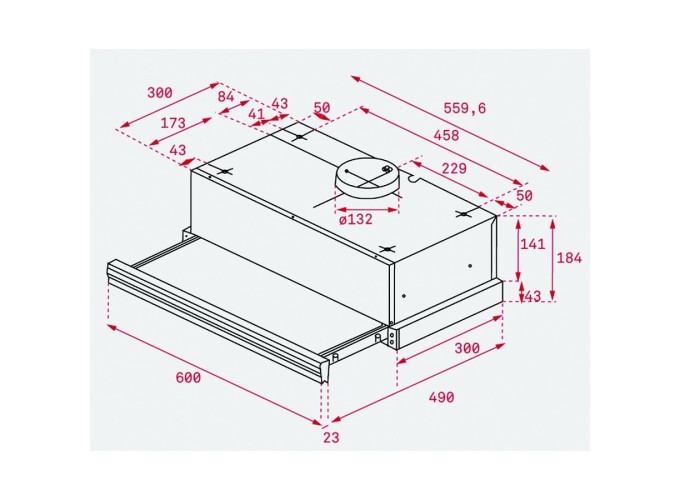 Εντοιχιζόμενος Απορροφητήρας Teka CNL 6415 Е.389.ЧЕ