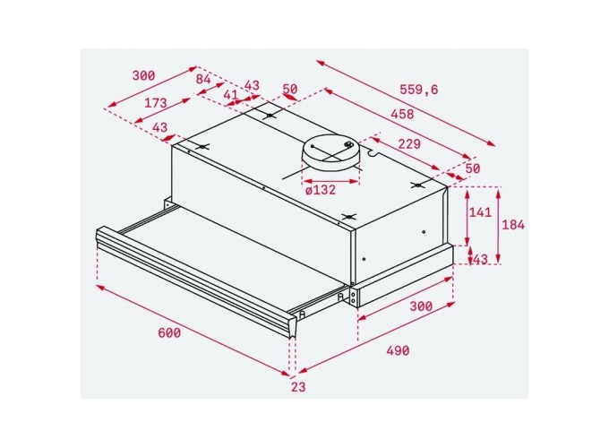 Εντοιχιζόμενος Απορροφητήρας Teka CNL 6415 PLUS Е.390.ЧЕ