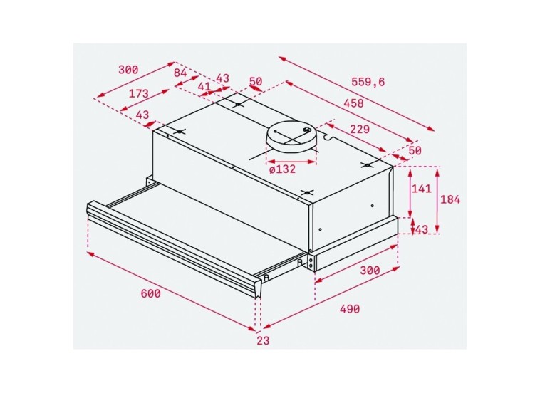 Εντοιχιζόμενος Απορροφητήρας Teka CNL 6415 PLUS E.390.БЯ Εντοιχιζόμενος Απορροφητήρας Teka CNL 6415 PLUS E.390.БЯ